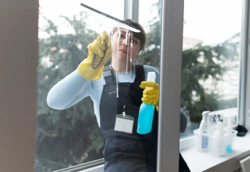 Nettoyage de vitres intérieures et extérieures à Sabran